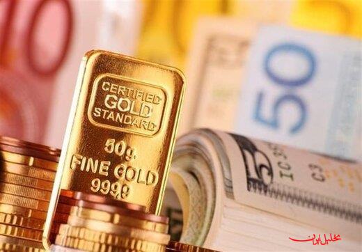  تحلیل ایران -کاهش ارزش دلار و سوددهی، قیمت اونس طلا را ۴ دلارگران شد.