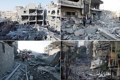  تحلیل ایران -تشدید بمباران منازل مسکونی در نوار غزه