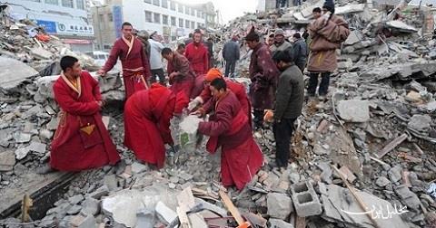  تحلیل ایران -افزایش شمار قربانیان زلزله چین به ۱۴۹ نفر