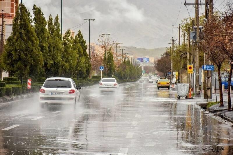 تحلیل ایران -بارش باران در شمال و جنوب شرق کشور