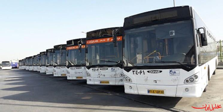  تحلیل ایران -بازسازی و نوسازی ۱۲۰۰ اتوبوس در تهران