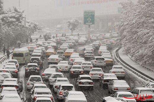  تحلیل ایران -ترافیک سنگین در آزادراه قزوین - کرج - تهران