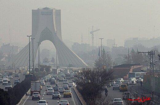  تحلیل ایران -آلودگی هوای تهران در اوج