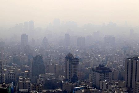  تحلیل ایران -وضعیت هوای تهران آلوده است