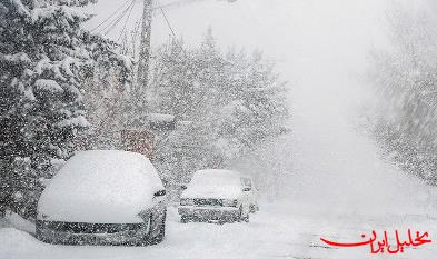  تحلیل ایران -هشدار کاهش دما و یخ‌زدگی برای ۱۲ استان