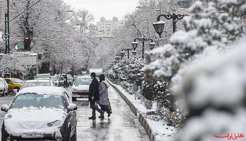  تحلیل ایران -کاهش محسوس دما و وقوع کولاک در بسیاری از استان‌ها