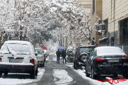 تحلیل ایران -بارش برف و باران در ۶ استان