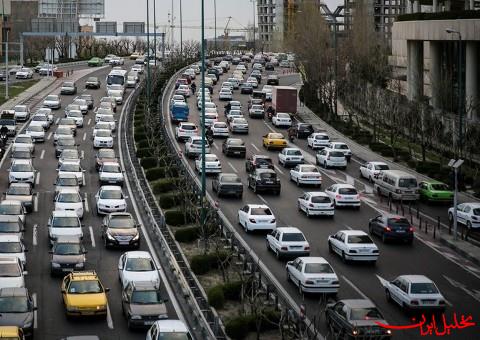  تحلیل ایران -ترافیک سنگین در آزادراه پردیس - تهران