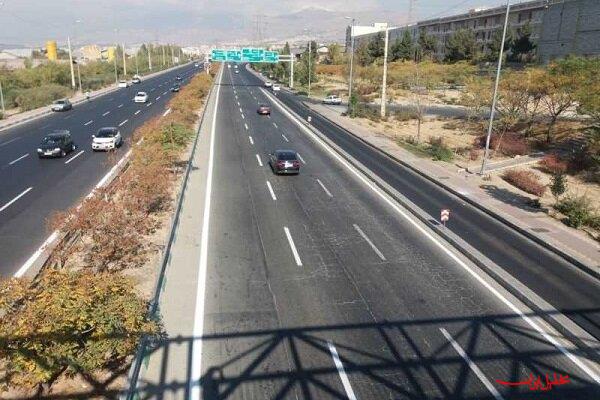  تحلیل ایران -ترافیک سنگین در آزادراه کرج - تهران