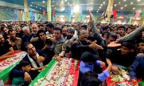  تحلیل ایران -تشییع پیکر شهدای حادثه تروریستی «سیب و سوران»