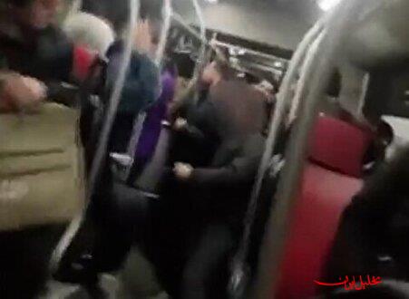  تحلیل ایران -کتک زدن مردم با زنجیر در اتوبوس