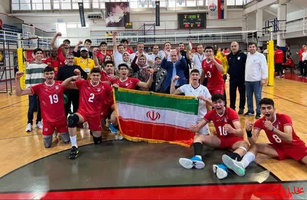  تحلیل ایران -تیم‌ملی والیبال دانش‌آموزی ایران با شکست سه بر صفر آلمان قهرمان جها