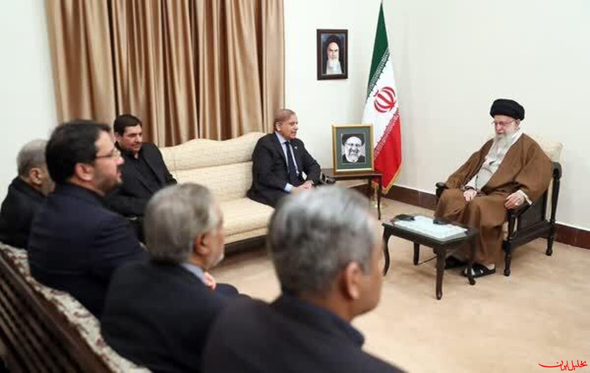  تحلیل ایران -نخست وزیر پاکستان با رهبر معظم انقلاب دیدار کرد