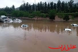  تحلیل ایران -باران در ۱۴ استان و هشدار طغیان رودخانه‌های فصلی