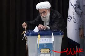  تحلیل ایران -آیت‌الله جنتی رأی خود را به صندوق انداخت