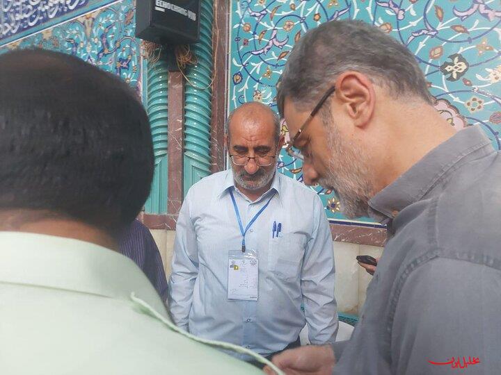  تحلیل ایران -«سید امیرحسین قاضی زاده هاشمی» رای خود را به صندوق انداخت