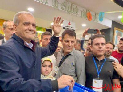  تحلیل ایران -مسعود پزشکیان رای خود را در شهرقدس به صندوق انداخت