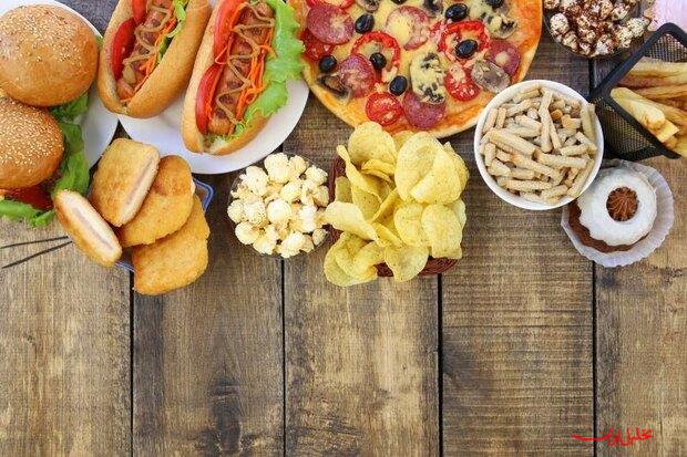  تحلیل ایران -ارتباط رژیم های غذایی مملو از غذاهای فوق فرآوری شده با مرگ زودرس