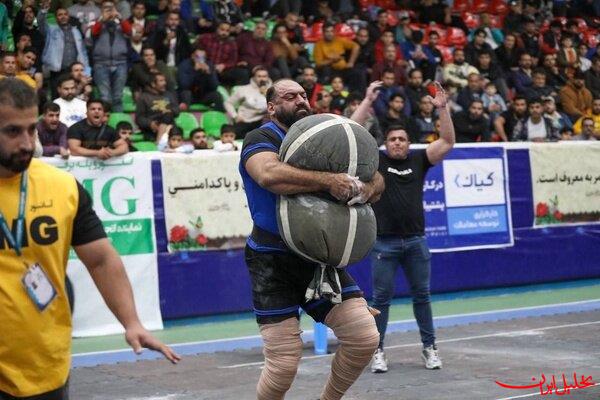  تحلیل ایران -قیطاسی باز هم قویترین مرد ایران شد