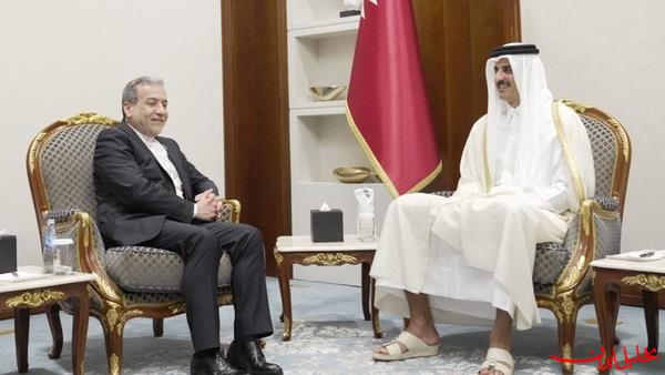  تحلیل ایران -عراقچی با امیر قطر دیدار کرد