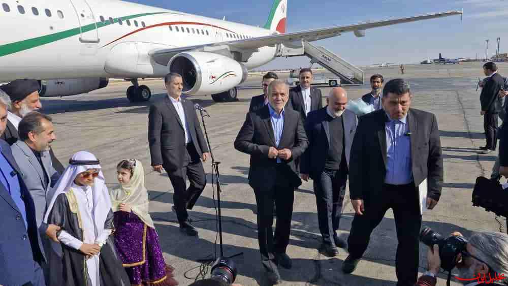  تحلیل ایران -رئیس‌جمهور وارد خوزستان شد