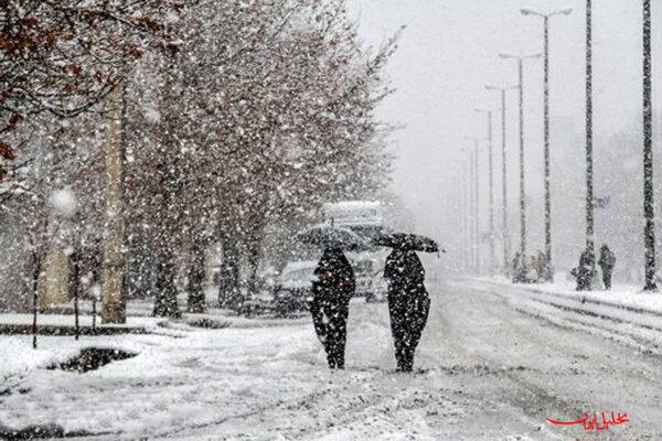  تحلیل ایران -بارش برف در ۲۱ استان و کاهش ۱۵ درجه‌ای دما