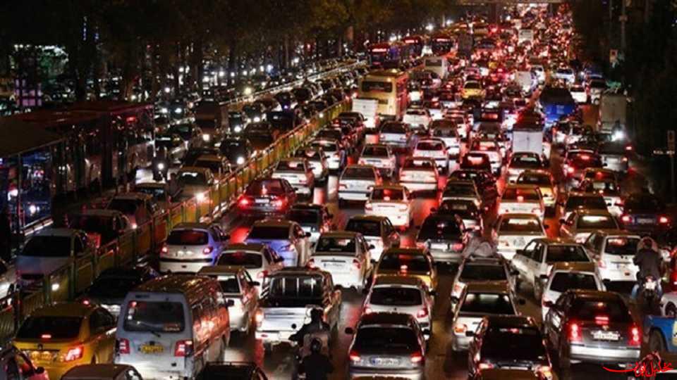  تحلیل ایران -ترافیک پرحجم و سنگین عصرگاهی در معابر تهران