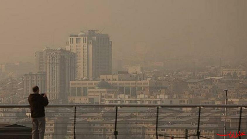  تحلیل ایران -هوای تهران برای همه ناسالم است؛ ۲۲ ایستگاه در وضعیت قرمز