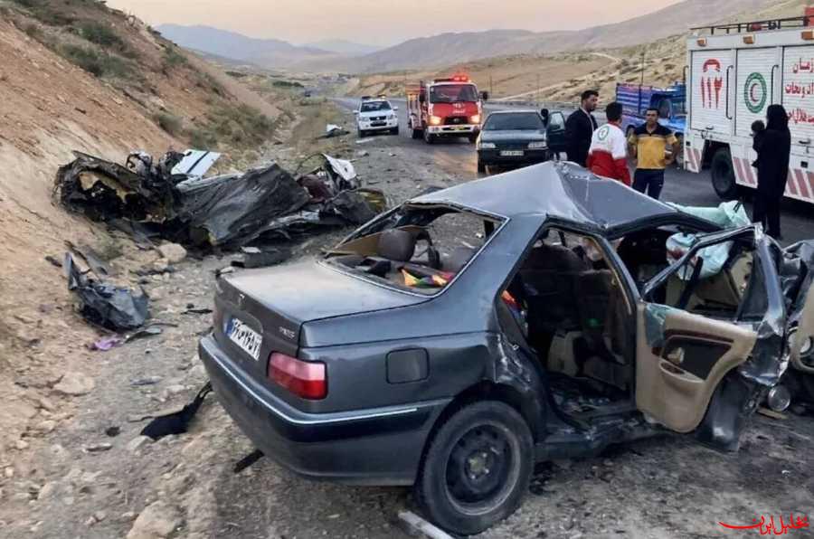  تحلیل ایران -مرگ ۴۵ نفر در تصادفات و حوادث رانندگی ۲ روز گذشته