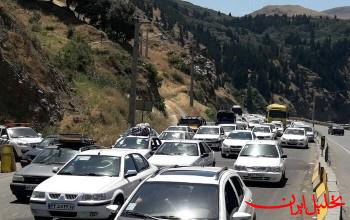  تحلیل ایران -ترافیک سنگین صبحگاهی در محور کندوان