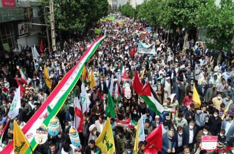  تحلیل ایران -حضور پرشور مردم خوزستان در روز قدس پیام وحدت به جهان اسلام است