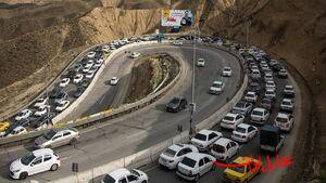  تحلیل ایران -ترافیک سنگین در محورهای هراز و فیروزکوه به سمت تهران