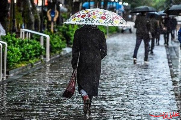  تحلیل ایران -تندباد، رگبار باران و تگرگ آسمان اصفهان را فرا می‌گیرد