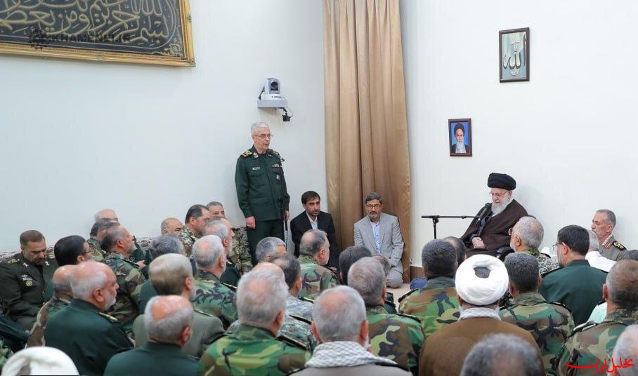  تحلیل ایران -دیدار جمعی از فرماندهان نیروهای مسلح با فرمانده معظم کل قوا