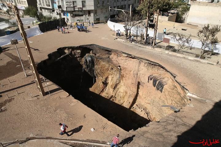  تحلیل ایران -۳۰ استان با پدیده فرونشست زمین درگیرند