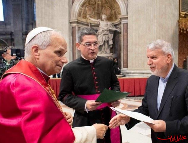  تحلیل ایران -صالحی امیری با پاپ لئون چهاردهم دیدار کرد