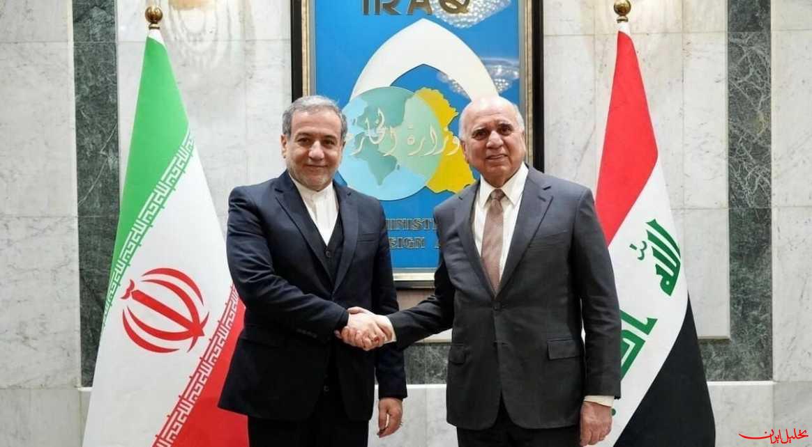  تحلیل ایران -وزیر خارجه عراق با عراقچی دیدار کرد