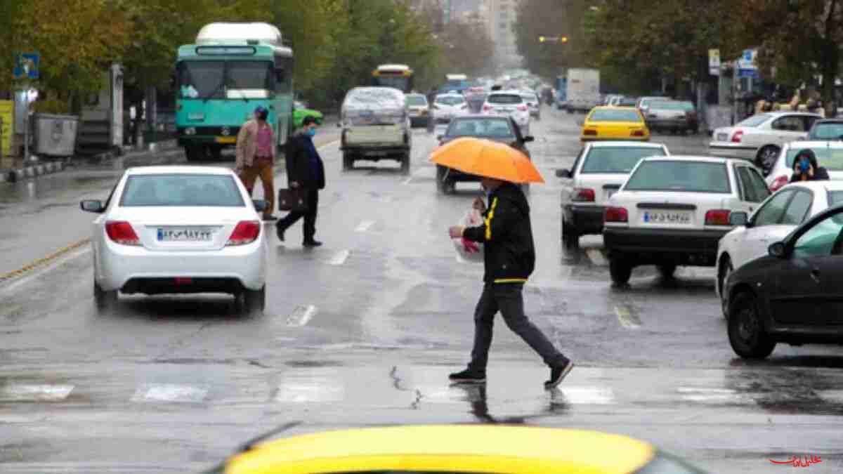  تحلیل ایران -رگبار پراکنده در برخی استان ها