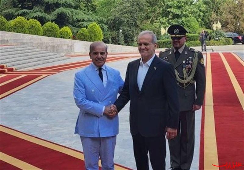 تحلیل ایران -استقبال رسمی پزشکیان از شهباز شریف در کاخ سعدآباد
