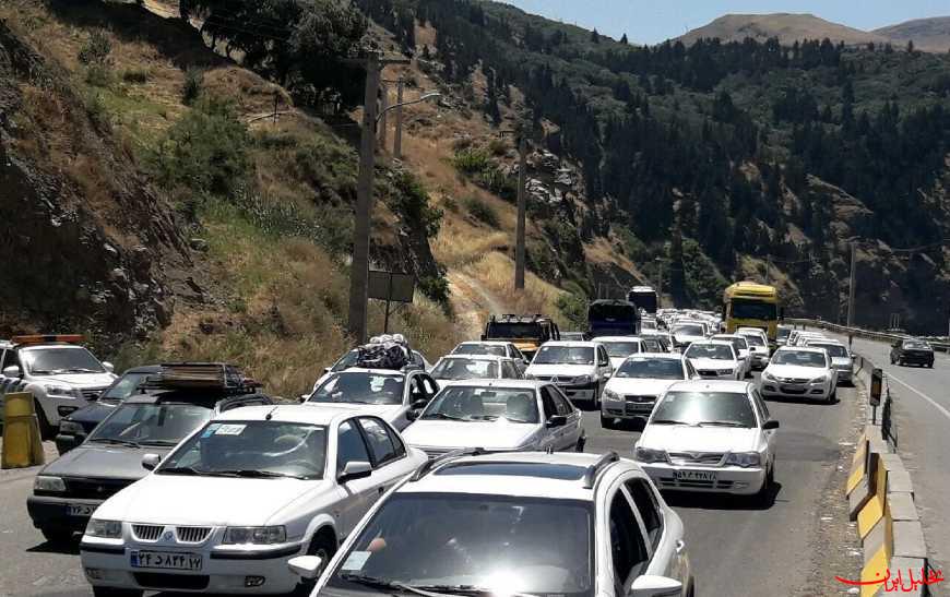  تحلیل ایران -ترافیک در آزاداره تهران شمال سنگین است