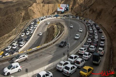  تحلیل ایران -ترافیک سنگین در هراز و فیروزکوه