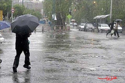  تحلیل ایران -هشدار باران و رعدوبرق در ۲۳ استان