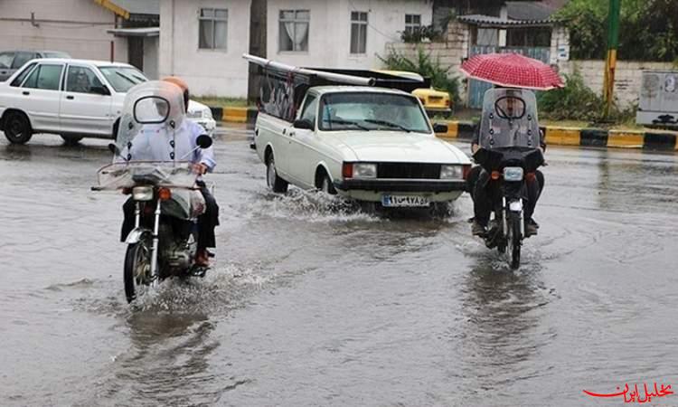  تحلیل ایران -رگبار و رعدوبرق در ۱۸ استان