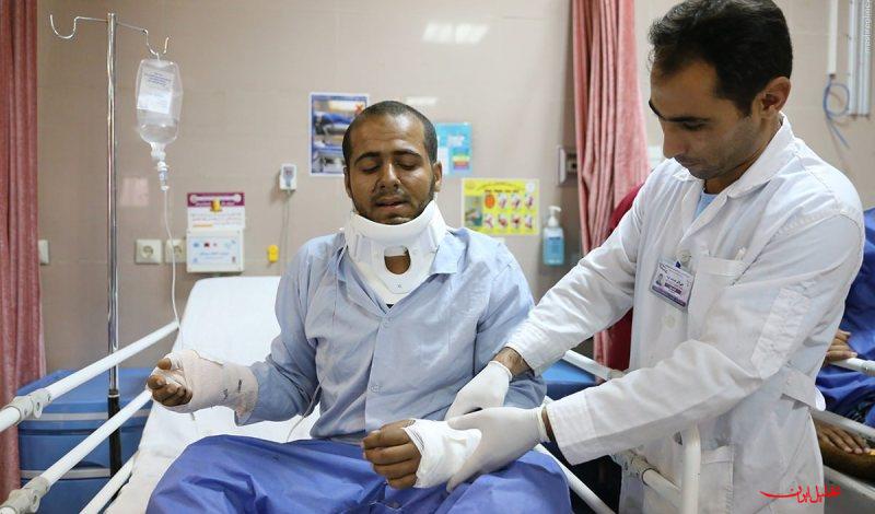  تحلیل ایران -همه خدمات درمانی مصدومان حوادث اخیر رایگان است