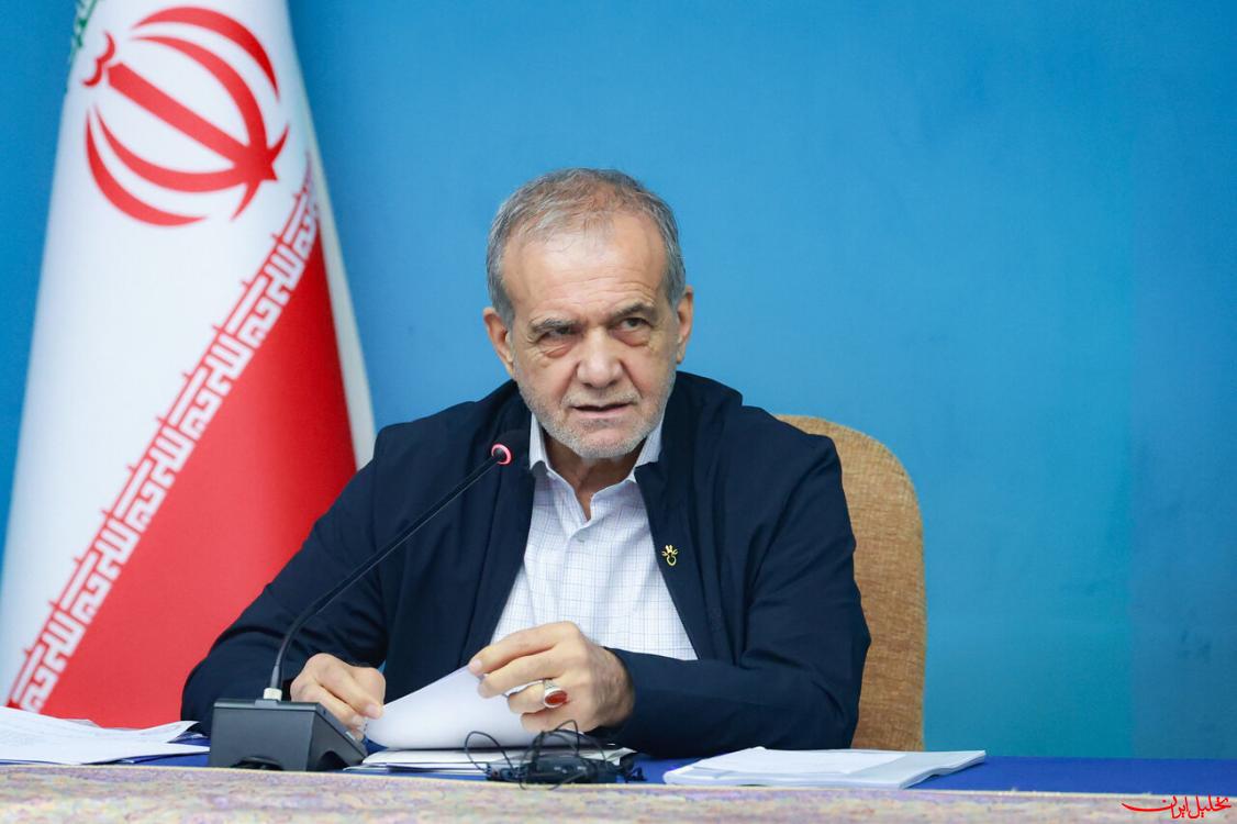  تحلیل ایران -پزشکیان واحد گازی ۱۸۳ مگاواتی نیروگاه نکا را افتتاح کرد