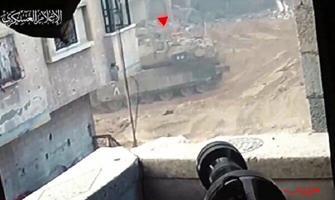  تحلیل ایران -نفربر اسرائیلی با بمب بشکه ای هدف قرار گرفت