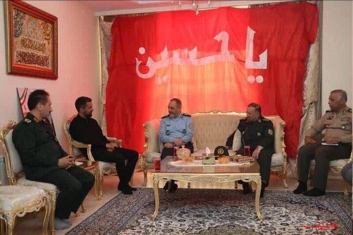 تحلیل ایران -دیدار وزیر دفاع با خانواده شهید ربانی