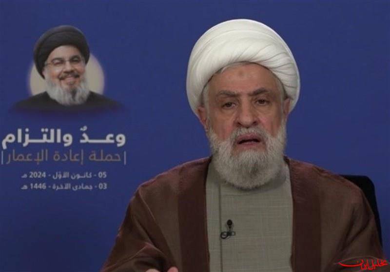  تحلیل ایران -نعیم قاسم: تا زمانی که یک نفرمان زنده است، تسلیم نخواهیم شد