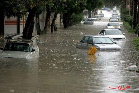  تحلیل ایران -وقوع رعدوبرق، سیلاب و گردوخاک در ۵ استان کشور