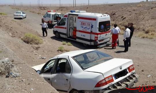  تحلیل ایران -تصادف دو خودرو در محور چرمشهر-گرمسار، ٩ مصدوم بر جای گذاشت